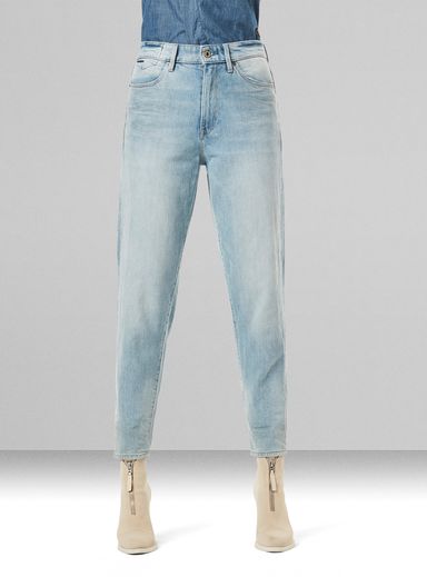 Janeh Ultra High Mom Ankle Jeans